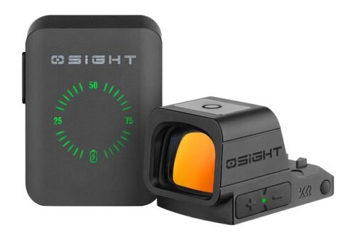 Osight XR Black 1x 2/6 MOA & 32 MOA Circle Reticle RMR Footprint
