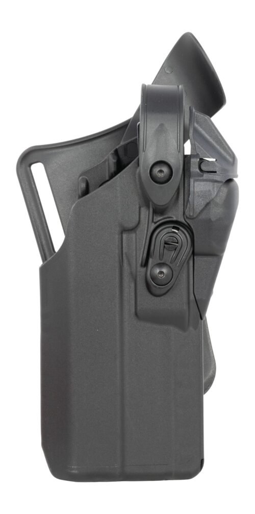 Safariland 7360RDS 7TS ALS/SLS Mid-Ride Level III Duty Holster Black Fits Glock 17 Gen3-4 Compatible w/SureFire X300U Right Hand