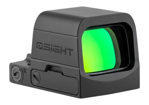 Osight SE Black 1x21x14mm 6 MOA Green Dot Reticle RMSc Footprint