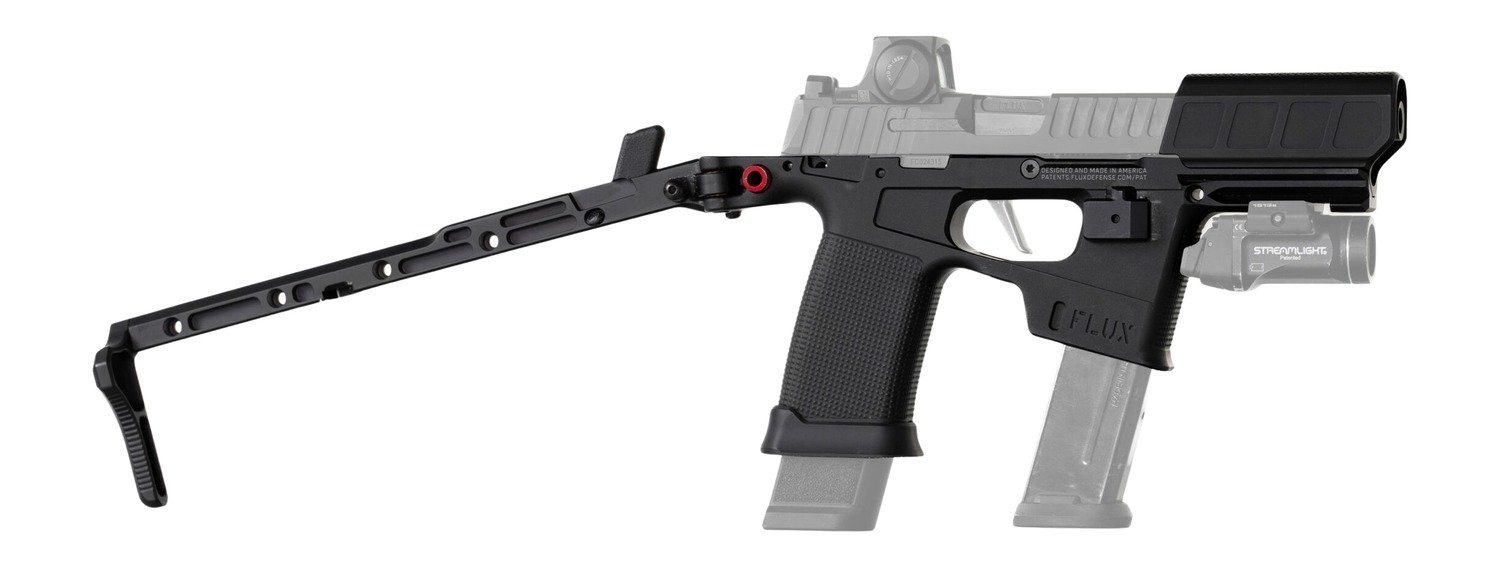 Flux Defense Raider Fits Sig Sauer P365 Black Aluminum/Steel Stock