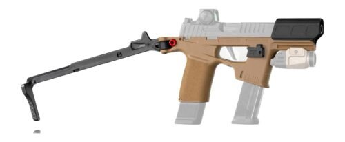Flux Defense Raider Ultralight Fits Sig Sauer P365 Flat Dark Earth Polymer Stock Includes Removable Shroud/Holster