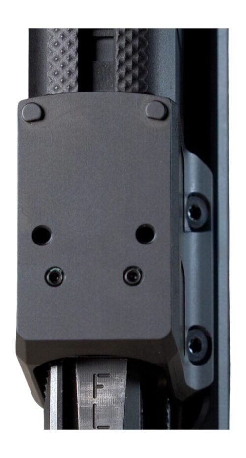 Flux Defense Optic Mount RMR/RMSc/Holosun K Footprint Black Aluminum Compatible w/ Raider 365