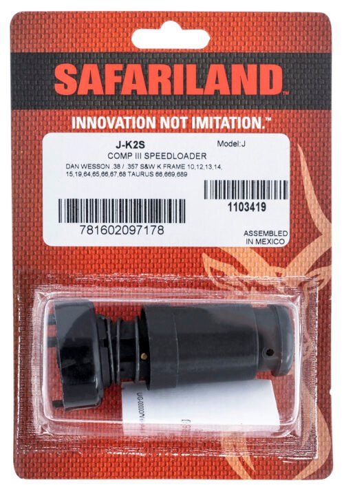 Safariland JK2S Comp III Speedloader 38 Special/357 Magnum 6rd Fits Dan Wesson/S&W