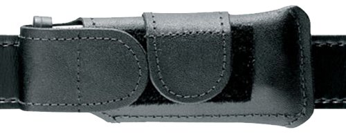 Safariland Horizontal Mag Pouch Single Leather Hook & Loop Compatible w/Glock 17/19/22/23/34/35