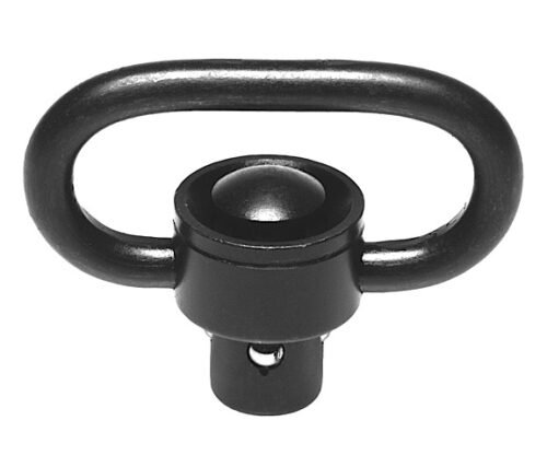 Troy Industries SSQD Swivel 1" Push Button Black Stainless Steel