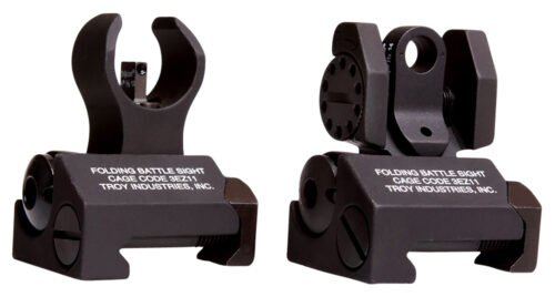 Troy Industries Micro BattleSight Set HK Front & Round Rear Black