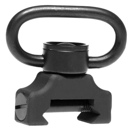 Troy Industries QD360 Mount With Swivel Push Button Black Steel