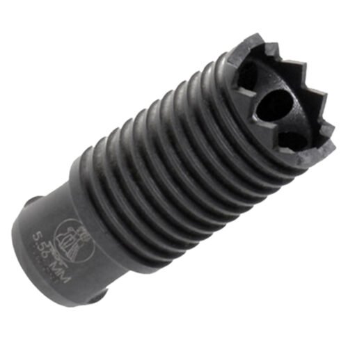 Troy Industries Claymore Muzzle Brake Black Steel 1/2"-28 Threads 2.25" OAL for 5.56x45mm NATO AR-Platform