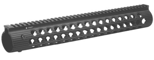 Troy Industries Alpha Rail Black Anodized Aluminum 15" for AR-15/M16