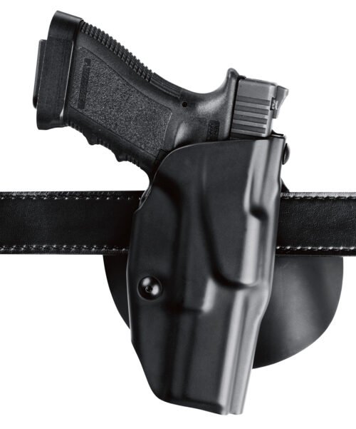 Safariland 6378 ALS OWB Black SafariLaminate Fits S&W J Frame Belt Loop/Paddle Mount Right Hand