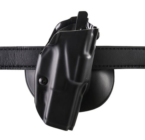 Safariland 6378 ALS OWB Black SafariLaminate Fits Glock 20/21 Compatible w/SureFire X300 Belt Loop/Paddle Mount Right Hand
