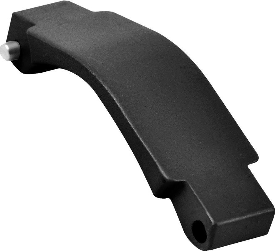B5 Systems Bravo Drop-In Curved Trigger Guard, Black Anodized Aluminum