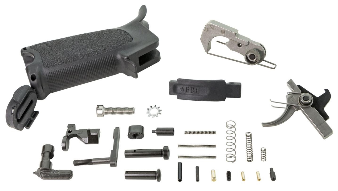 BCM Enhanced Lower Parts Kit, Black