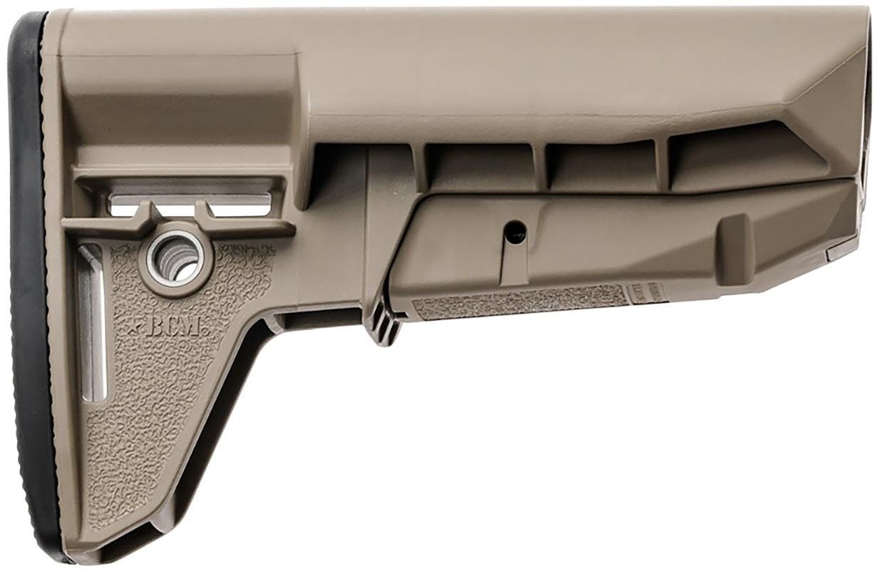 BCM Gunfighter Stock Kit Mod 2, Receiver Mounting Set, FDE