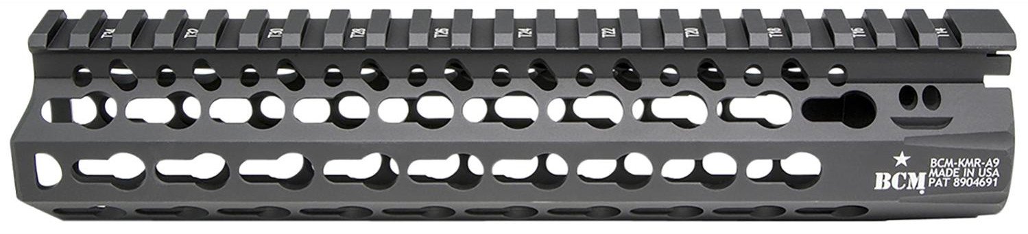 BCM KMR-A9 KeyMod Free Float Handguard, Black