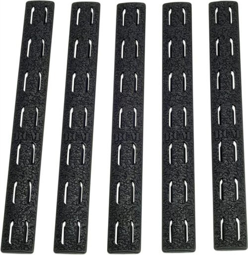 BCM KeyMod Rail Panel Kit, Black (5-Pack)