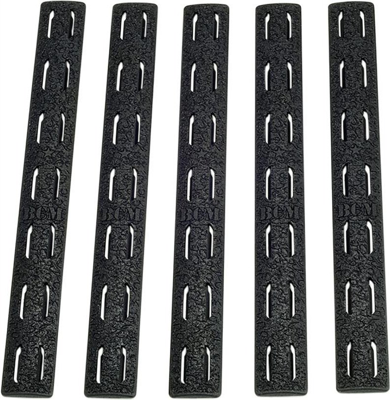 BCM KeyMod Rail Panel Kit, Black (5-Pack)