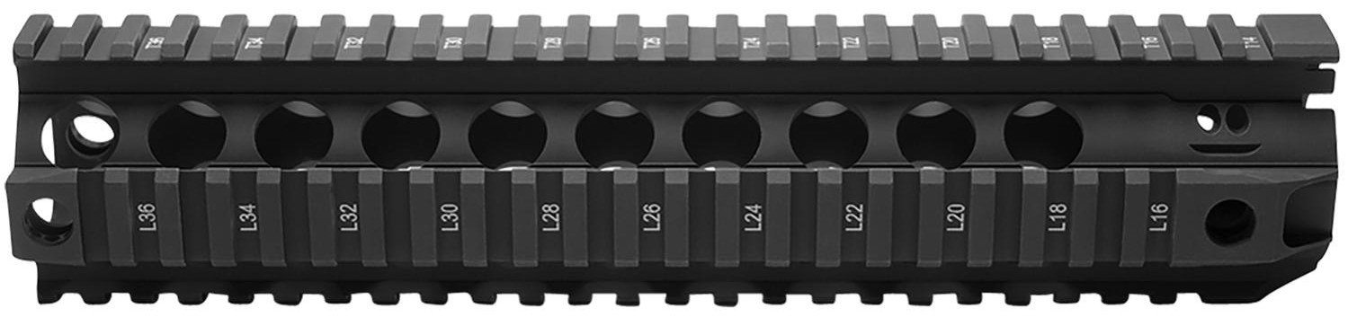 BCM QRF10 Quad Rail Handguard, 10", Black
