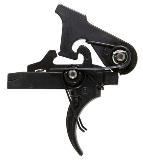 Geissele Automatics 05145 G2S Two-Stage Curved Trigger with 4.25-4.75 lbs Draw Weight & Black Oxide Finish for AR-15/AR-10