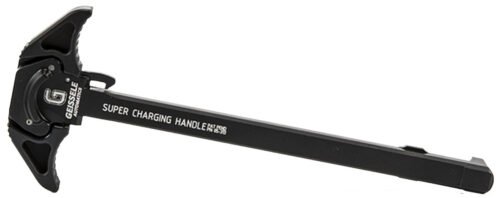 Geissele Automatics 05313B Super AR-15 Charging Handle Black Hardcoat Anodized 7075-T6 Aluminum Ambidextrous
