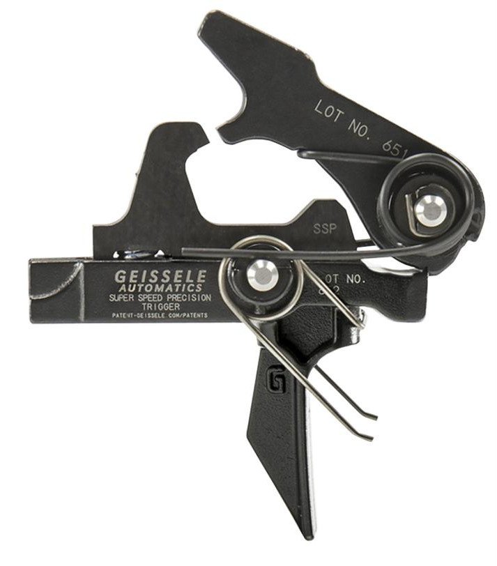 Geissele Automatics 05483 SSP Flat Bow AR Style Mil-Spec Steel Black Oxide 3.5-4.5 lbs