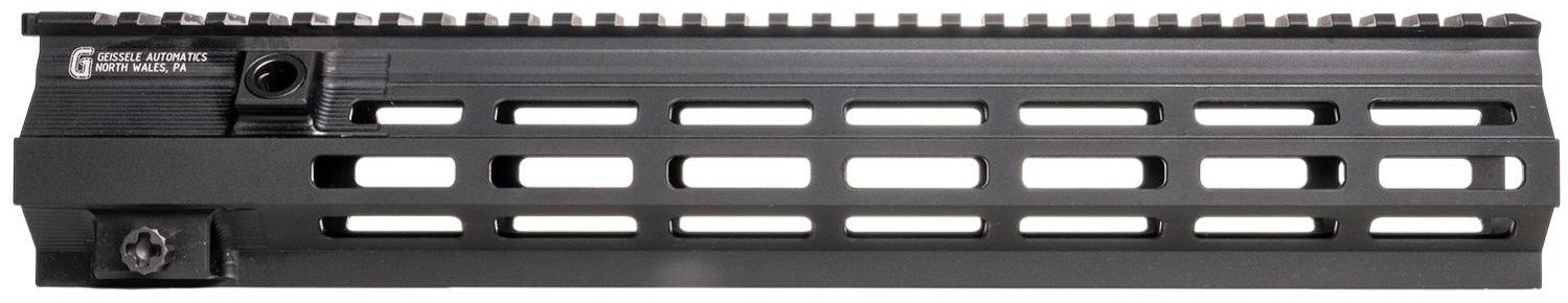 Geissele Super Modular Rail MK16, HK416 14.50", Black Aluminum