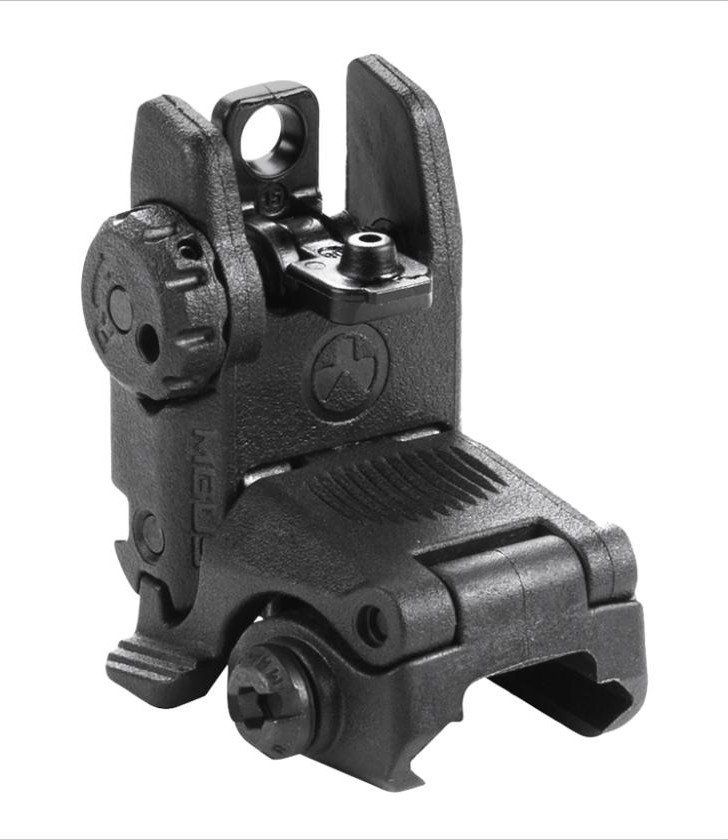 Magpul MBUS Sight Rear Black Folding for AR-15/M16