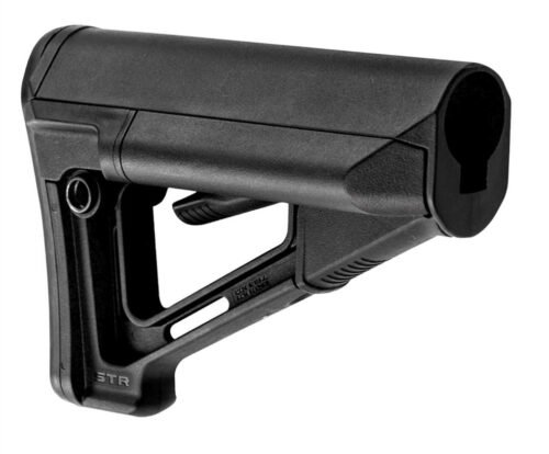 Magpul STR Carbine Stock Black Synthetic for AR-15, M16, M4 with Mil-Spec Tube (Tube Not Included)