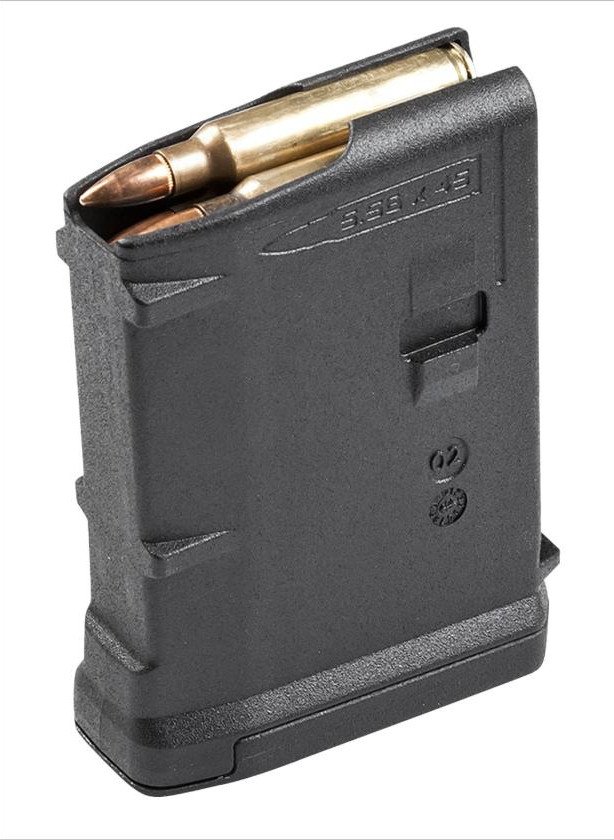 Magpul PMAG GEN M3 10rd 223 Rem/5.56x45mm NATO Fit AR-15/M16/M4 Black Polymer