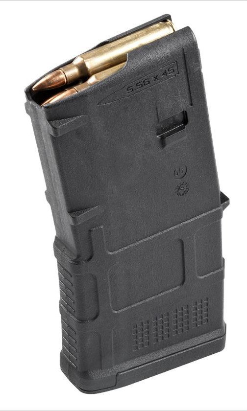 Magpul PMAG GEN M3 20rd 223 Rem/5.56x45mm NATO Fits AR-15/M16/M4 Black Polymer