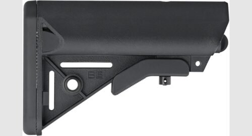 B5 Systems SOP1074 Enhanced SOPMOD Black Synthetic Stock for AR-Platform (Mil-Spec, Tube Not Included)