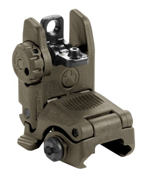 Magpul MBUS Sight Rear, AR-15, Olive Drab Green