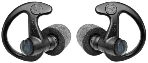 SureFire EP10 Sonic Defenders Ultra Max Foam 30 dB Full Block Black Medium Adult 1 Pair