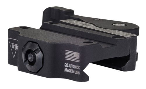 Trijicon MRO w/Lever Quick Release Matte Black Aluminum Low Profile Picatinny Rail Mount