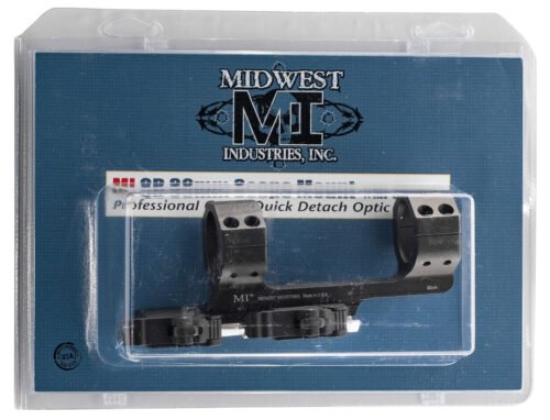 Midwest Industries 30mm QD Scope Mount/Ring Combo, Black Hardcoat Anodized