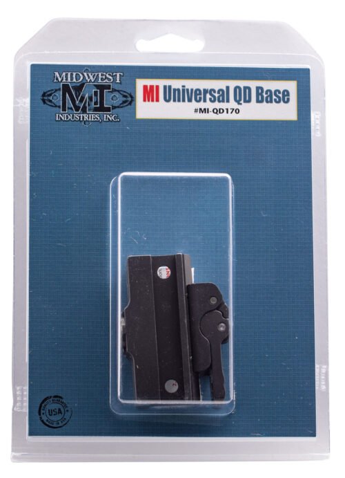 Midwest Industries Universal Quick Detach Optic Base, Black