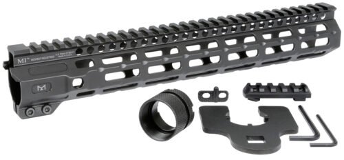 Midwest Industries M-Series Aluminum Black Hardcoat Anodized AR Platform 12.62"