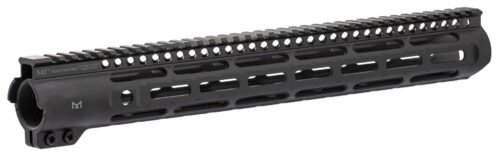 Midwest Industries Slimline AR-15 6061 Aluminum Black Hard Coat Anodized 15"