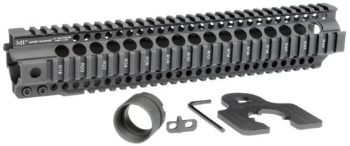 Midwest Industries T-Series AR-15 6061 Aluminum Black Hard Coat Anodized 12.625"