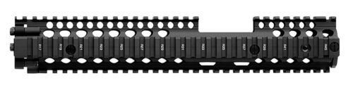 Daniel Defense M4A1 FSP RIS II Handguard, 12.25", Picatinny Quad Rail, Black
