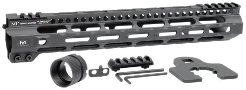 Midwest Industries Ultralight AR-15 Black Hardcoat Anodized Aluminum/Polymer 12.625" Picatinny/M-LOK