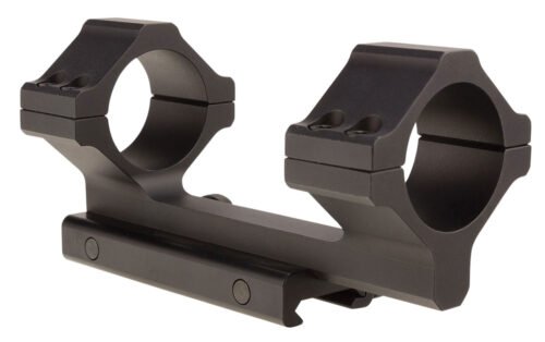 Trijicon Colt Knob Scope Mount/Ring Combo Black Anodized Aluminum 34mm Tube, Picatinny Rail Mount, 0 MOA