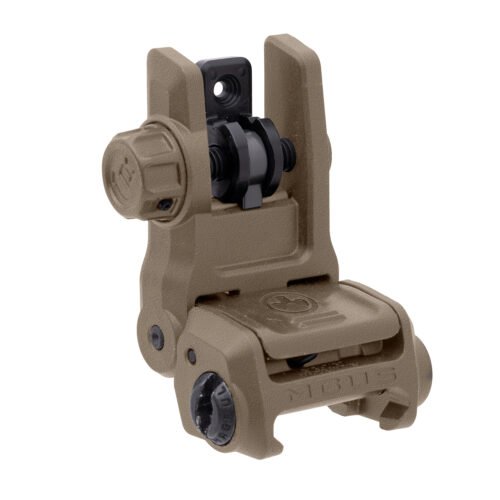 Magpul MBUS 3 Sight Rear, AR-10 / AR-15 / M-4 / M16 / M110 / SR-25, Flat Dark Earth