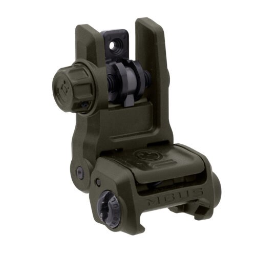 Magpul MBUS 3 Sight Rear, AR-10 / AR-15 / M-4 / M16 / M110 / SR-25, Olive Drab Green