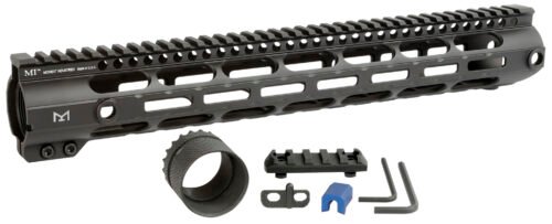 Midwest Industries Combat Handguard AR-308/LR-308 Black Hardcoat Anodized 15" 6061-T6 Aluminum
