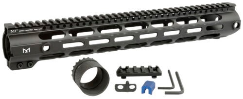 Midwest Industries Combat Handguard AR-308/LR-308 Black Hardcoat Anodized 15" 6061-T6 Aluminum