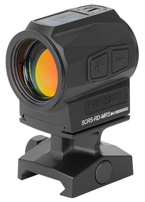 Holosun SCRS Black Anodized 1 x 20 mm 2 MOA Red Dot/65 MOA Circle Multi Reticle