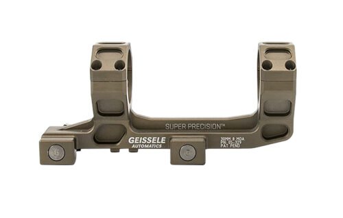 Geissele Super Precision Scope Mount (Vortex 1-6) Scope Mount/Ring Combo, AR-15 / M4, Desert Dirt Anodized