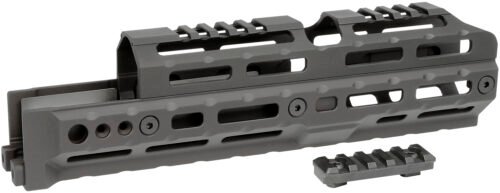 Midwest Industries AK Alpha Series Drop-In Handguard, 10", M-LOK Compatible, Black