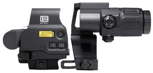 EOTech HHSSTC EXPS & G33 Magnifier, 1 MOA Red Dot / 68 MOA Ring, Matte Black